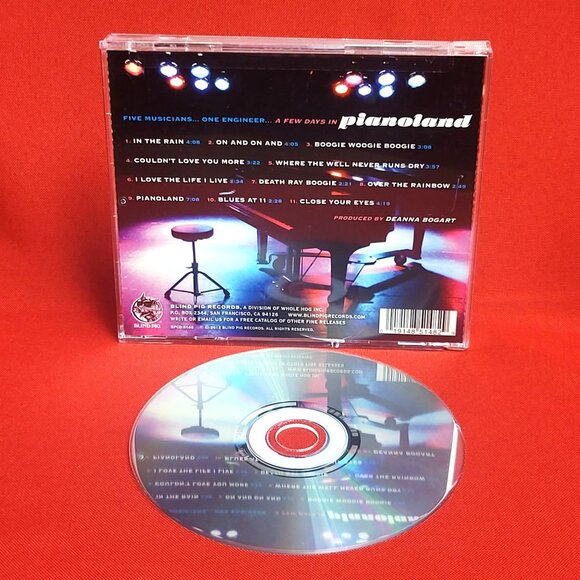 Deanna Bogart Pianoland CD 2012 Signed - Picture 7 of 9